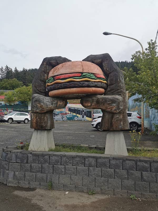 Giant Hands and Burger - Image 1