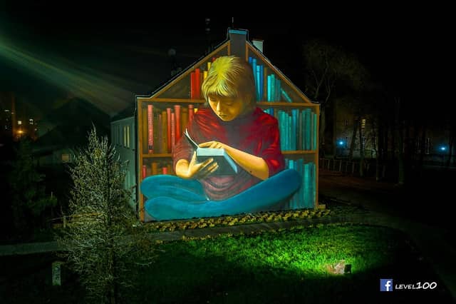 Mural dziecko lubi czytać - Image 2