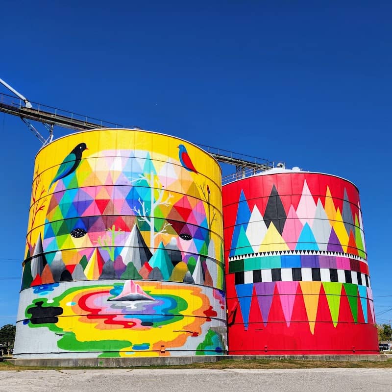 Shine Bright Saginaw Mural - Image 1