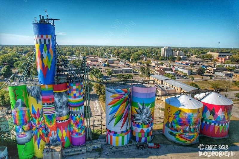 Shine Bright Saginaw Mural - Image 2