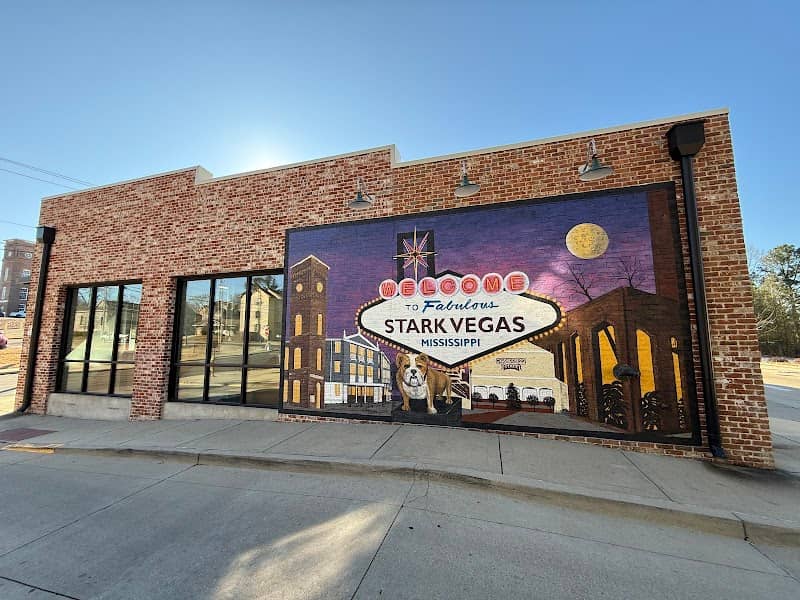 Welcome to fabulous stark Vegas Mississippi mural - Image 1
