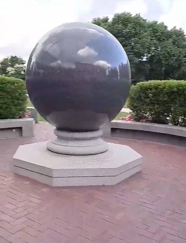 Quincy Century Monument Granite Ball - Image 1