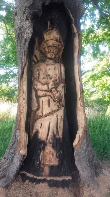 Rzeźba w dębie - Image 1