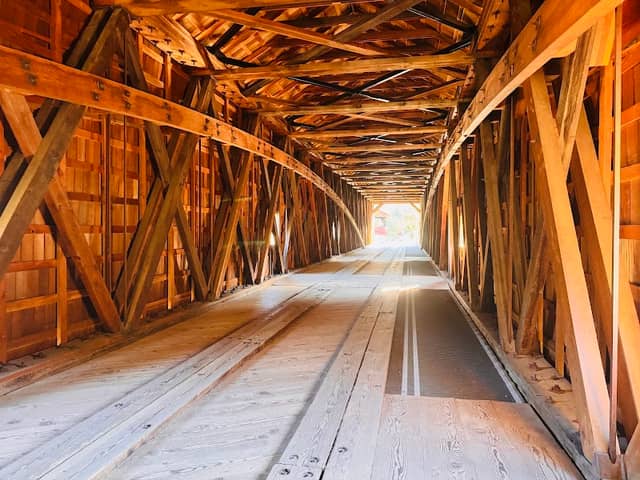 Historic Bridgeport Covered Bridge - Image 1