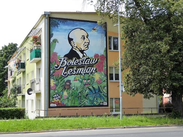 Mural Bolesława Leśmiana - Image 1