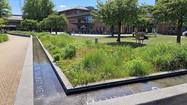 Wasserlauf-Brunnen, Lingen - Bonifatius Hospital - Image 1
