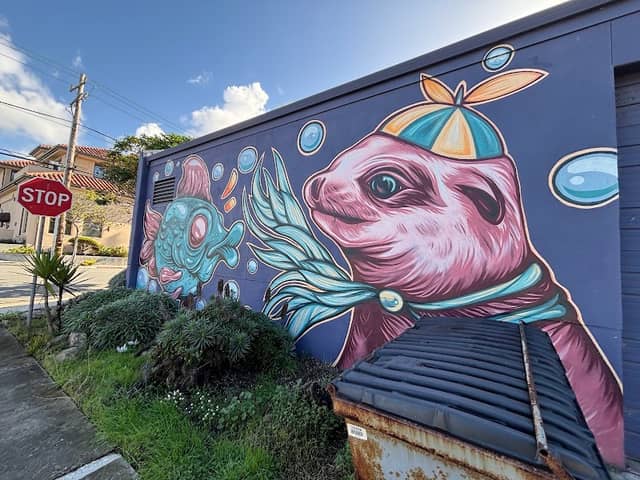 Sea Bunny Mural - Image 1