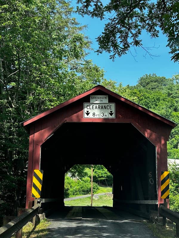 Historic Krickbaum Covered Bridge - Image 1