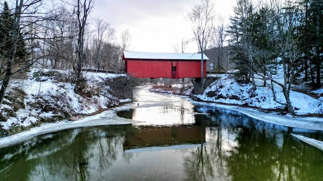 Slaughterhouse Covered Bridge - Image 3