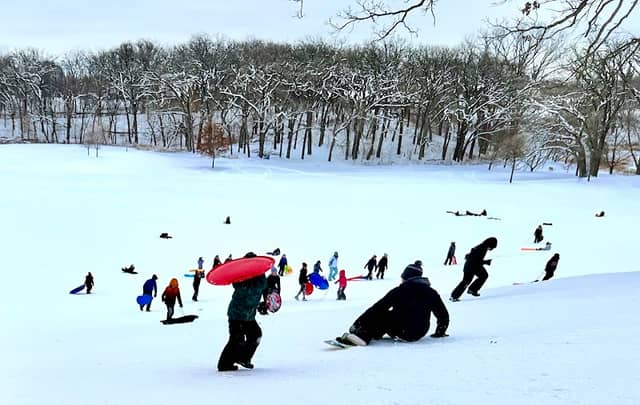Sledding Hill | Veteran Acres Park - Image 2