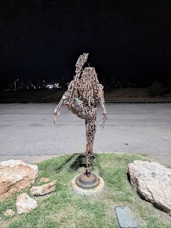 The Dancer by D Vineyard Metal Sculpture - Image 2