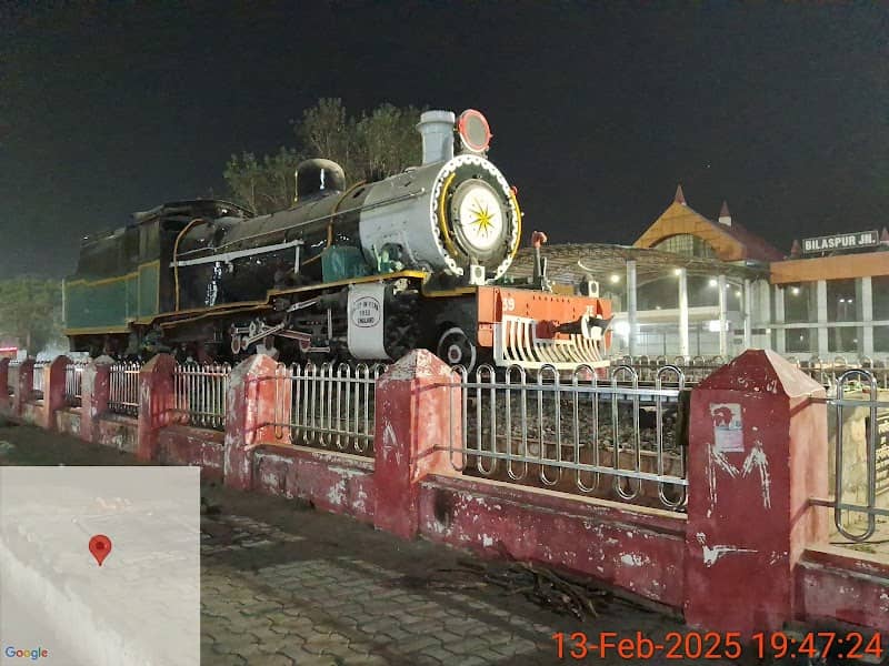 Bilaspur Station Steam Engine - Image 1