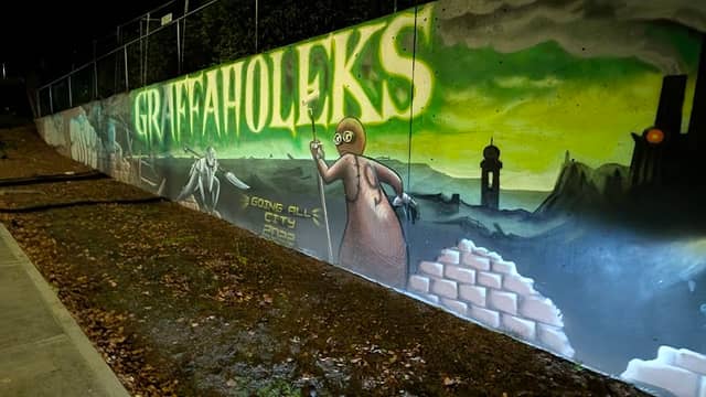 "GRAFFAHOLEKS GOING All CITY 2022" Graffiti mural - Image 1