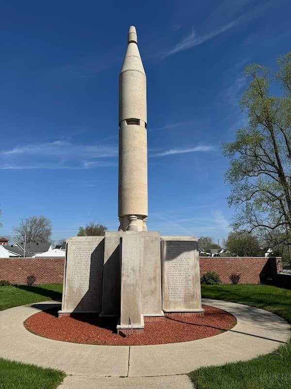 Virgil I. Gus Grissom Rocket Monument - Image 1
