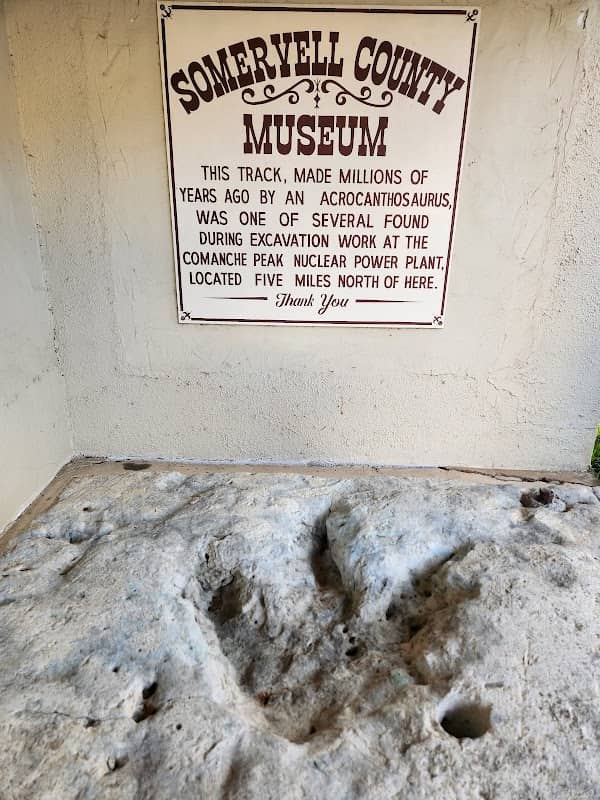 Dinosaur Tracks - Texas State Historical Marker - Image 2