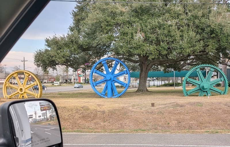 Colorful Gears from Sugar Cane Mill - Image 2