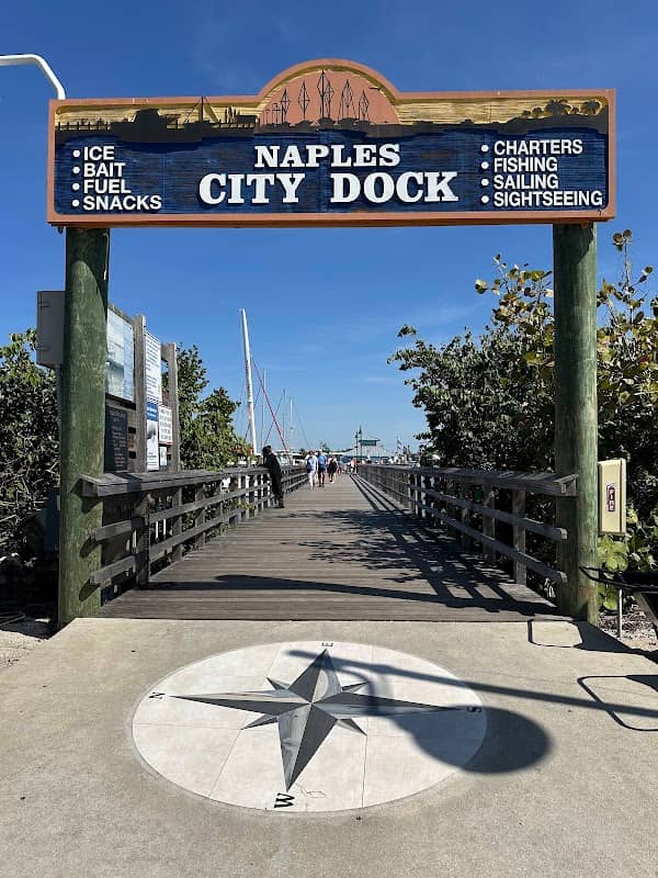 Naples City Dock Entrance - Image 3