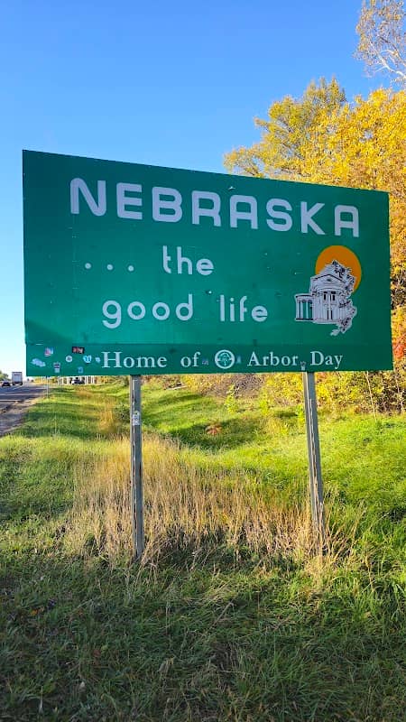 Nebraska Welcome Sign - Image 1