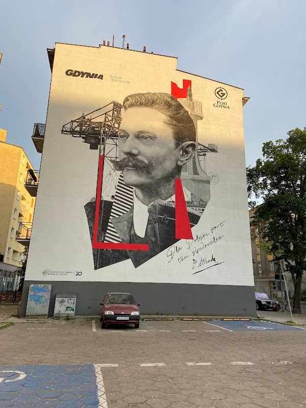 Mural Tadeusz Wenda - budowniczy Portu Gdynia - Image 1