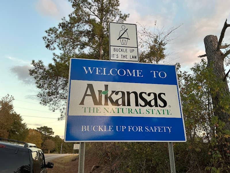 Welcome to Arkansas State Sign - Image 1
