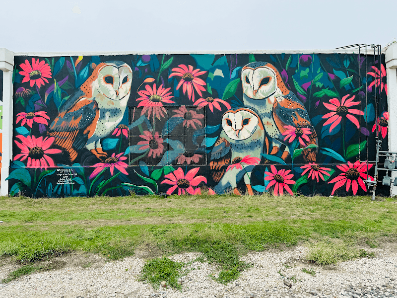 Wings of the Cotton Mill Mural - Image 1