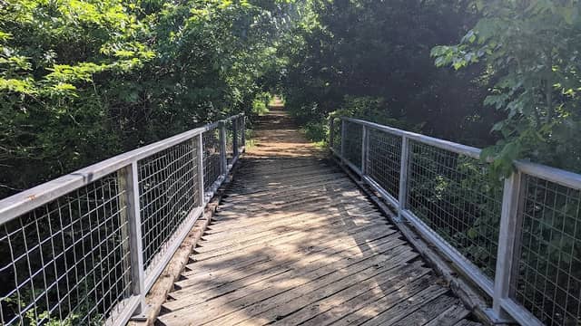 Brushy Creek Bridge on the Chaparral Trail - Image 2