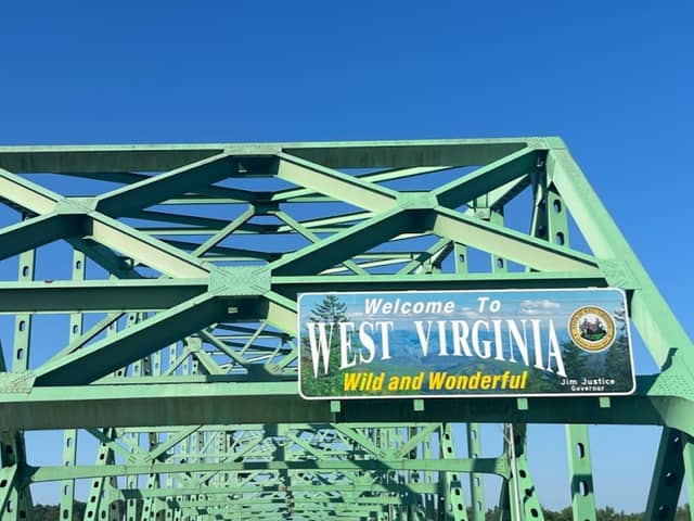 Welcome to West Virginia Sign - Image 1
