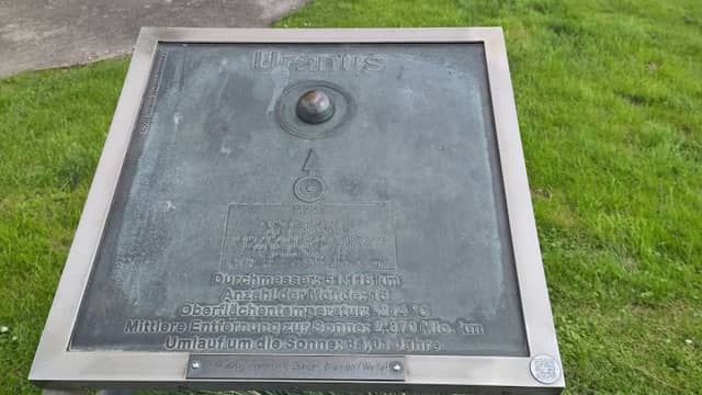 Planetenlehrpfad Wedel Uranus - Image 1