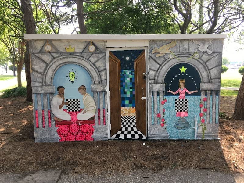O'Donnell Memorial Park Chess Mural - Image 2
