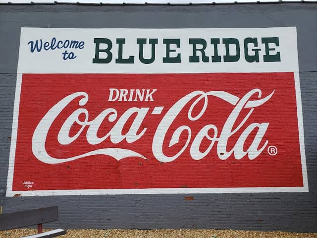 Blue Ridge Drink Coca-Cola Mural - Image 2