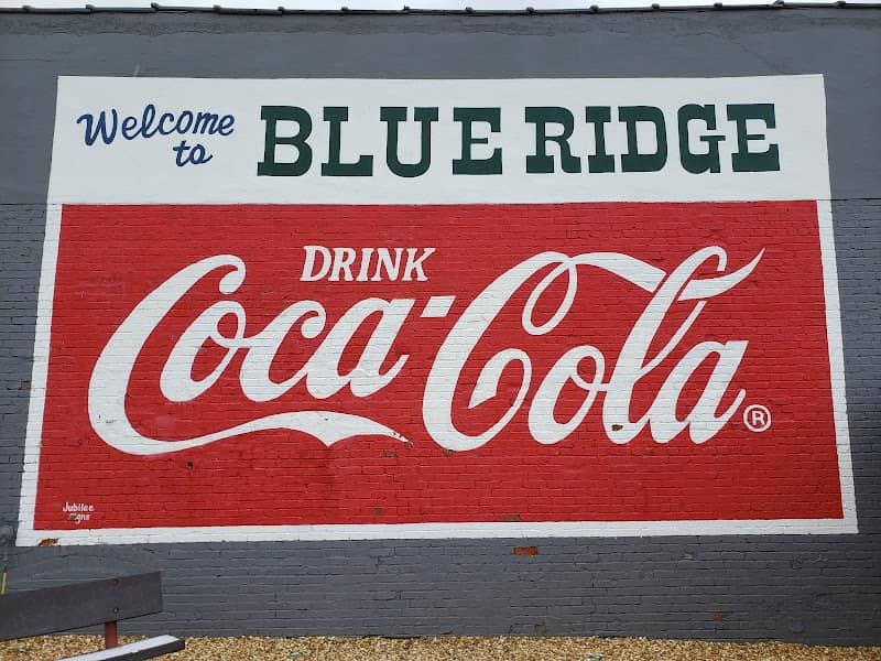 Blue Ridge Drink Coca-Cola Mural - Image 2