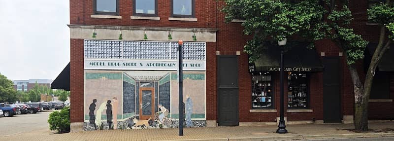 Art Mural at Apothecary Gift Shop - Image 1