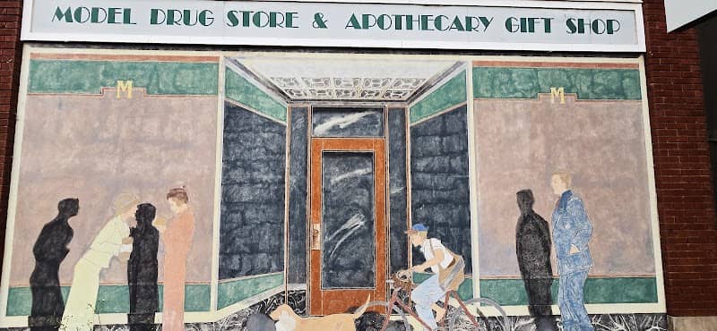 Art Mural at Apothecary Gift Shop - Image 2