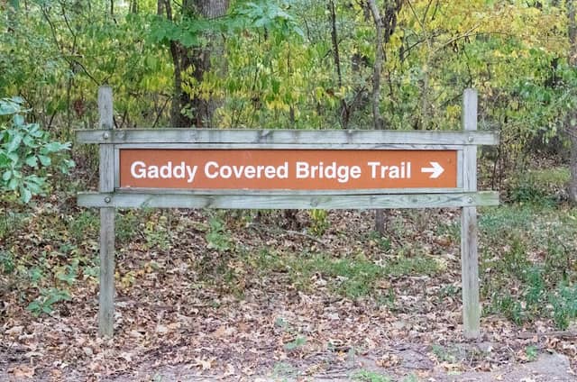 Historic Gaddy Covered Bridge - Image 1