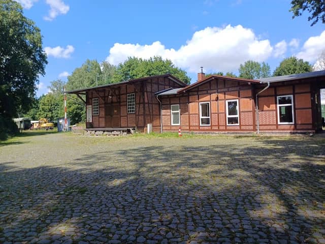 Stempelstation Nördliches Harzvorland Nr. 39, Bahnhof Klein Mahner - Image 1