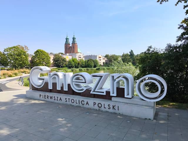 Napis GNIEZNO - punkt widokowy - Image 1