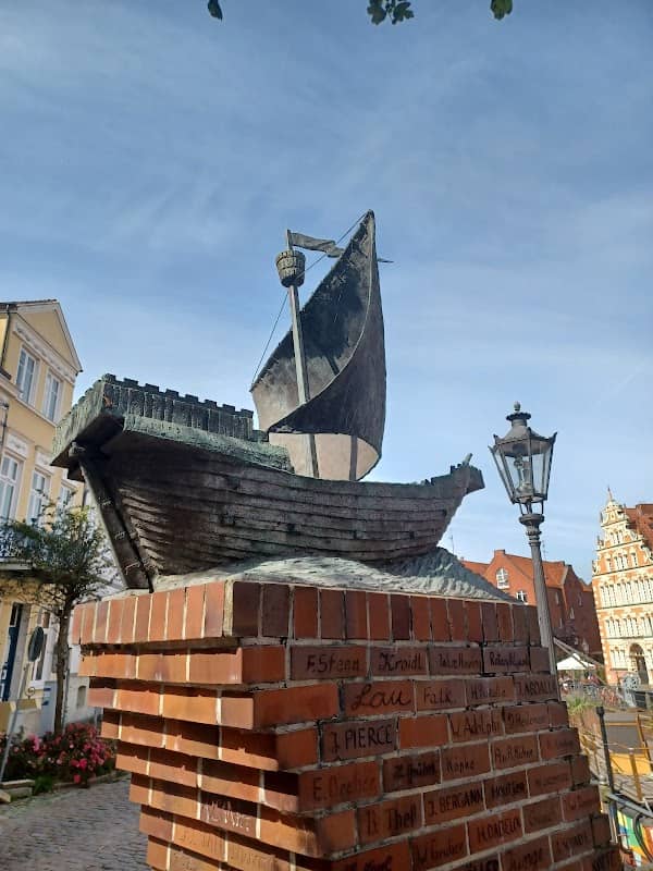 Bronze-Skulptur "Hansekogge" - Image 1