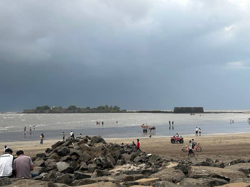 Kingfisher Bird Statue Alibag Beach - Image 1