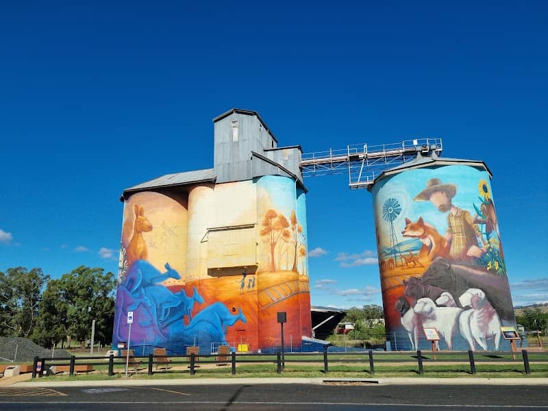 Quirindi Silo Art Light & Sound Show - Image 1