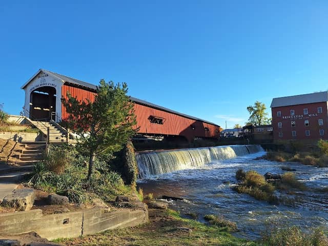 Historic Bridgeton Covered Bridge - Image 1