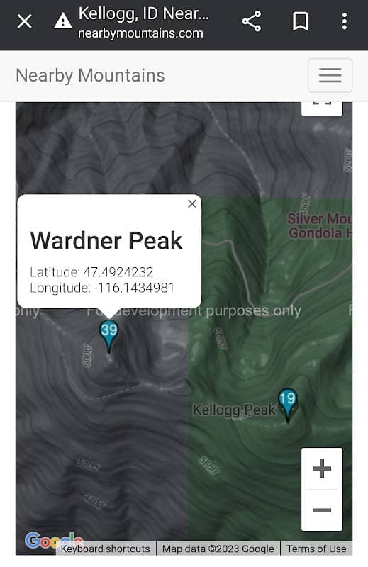 Wardner Peak - Image 1