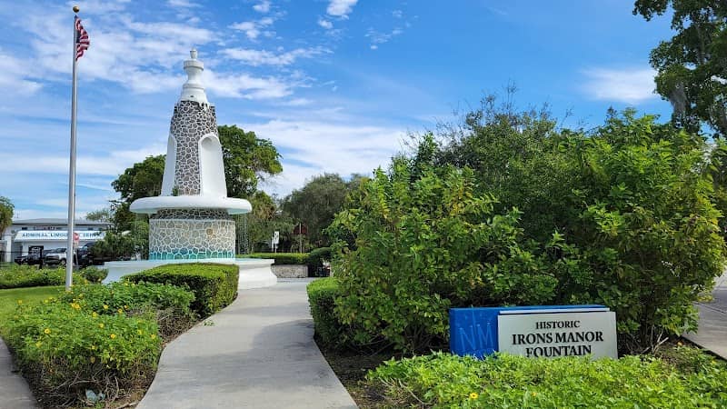 Historic Irons Manor Fountain - Image 1