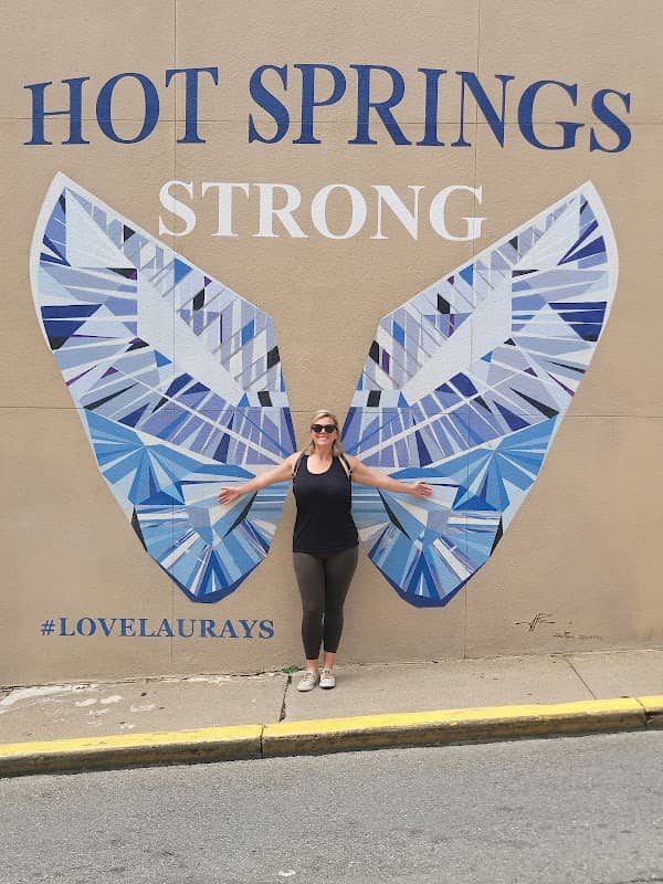 Lauray's Angel Wing Mural - Image 2