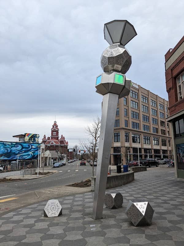 Sentinel and Archimedean Solids Sculpture - Image 1