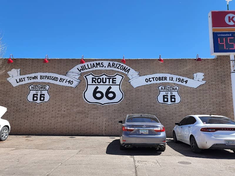 Route 66 Sign - Williams Mural - Image 2