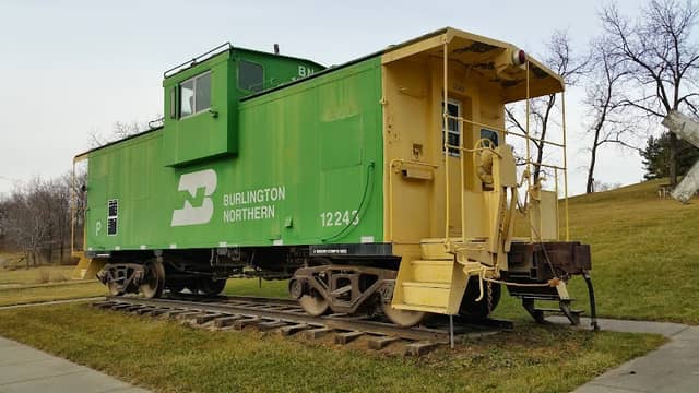 Burlington Park and Caboose - Image 1