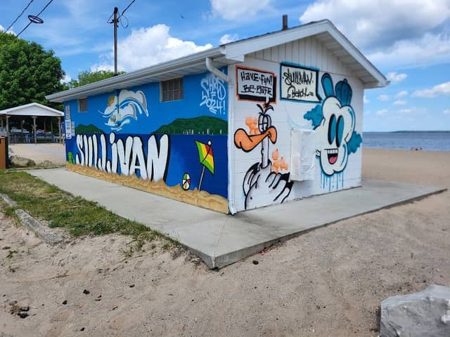 Sullivan beach mural - Image 1