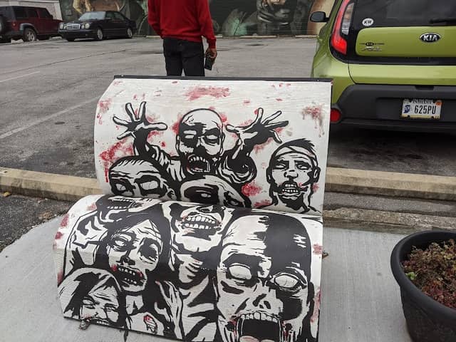 Walking Dead Mural - Image 2