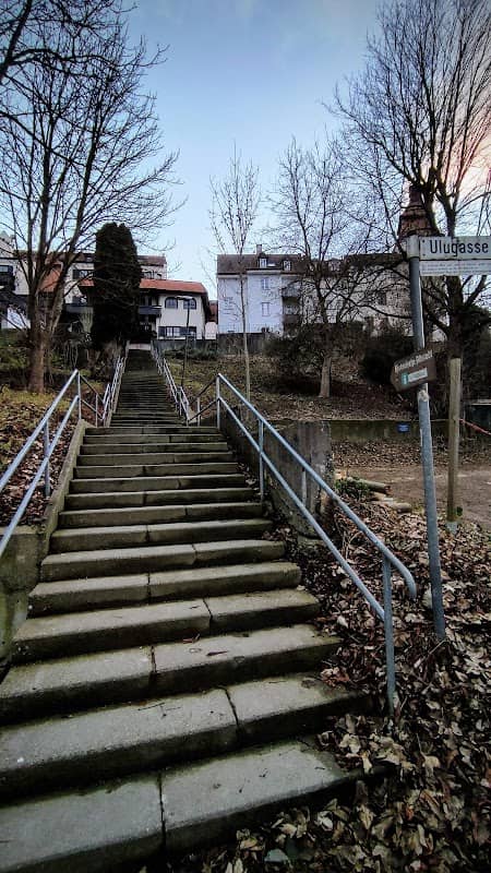 Treppe vom Parkplatz Schlachthausstrasse in die Altstadt Günzburg - Image 2