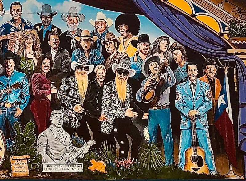 Texas Music Legends - Murals, Alpine, Texas. - Image 2